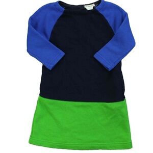 Adorable color block long sleeve dress crewcuts 7